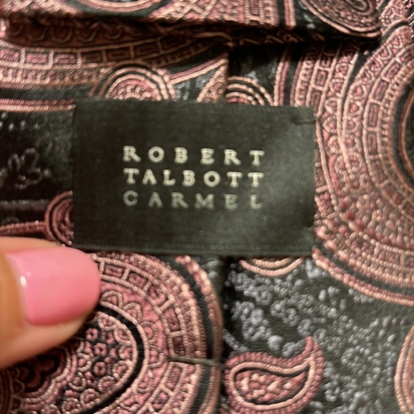 Robert Talbot Hand Sewn Tie - Picture 3 of 3